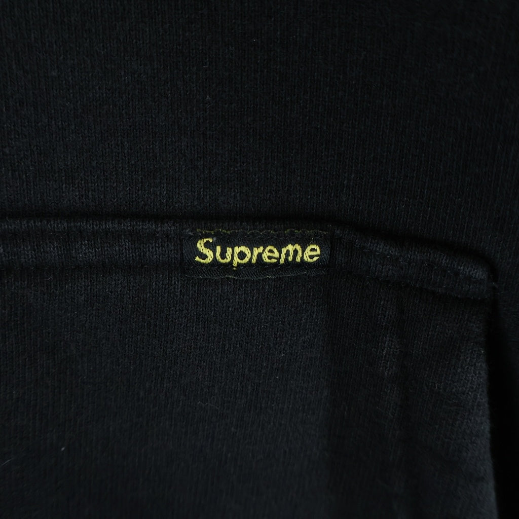SUPREME(シュプリーム) 25SS Work Zip Up Hooded Sweatshirt ワージップアップフリースクジャケット ブラック