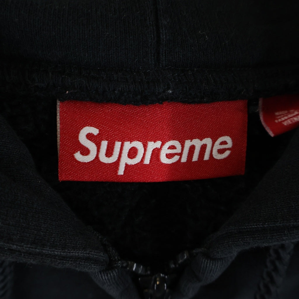 SUPREME(シュプリーム) 25SS Work Zip Up Hooded Sweatshirt ワージップアップフリースクジャケット ブラック
