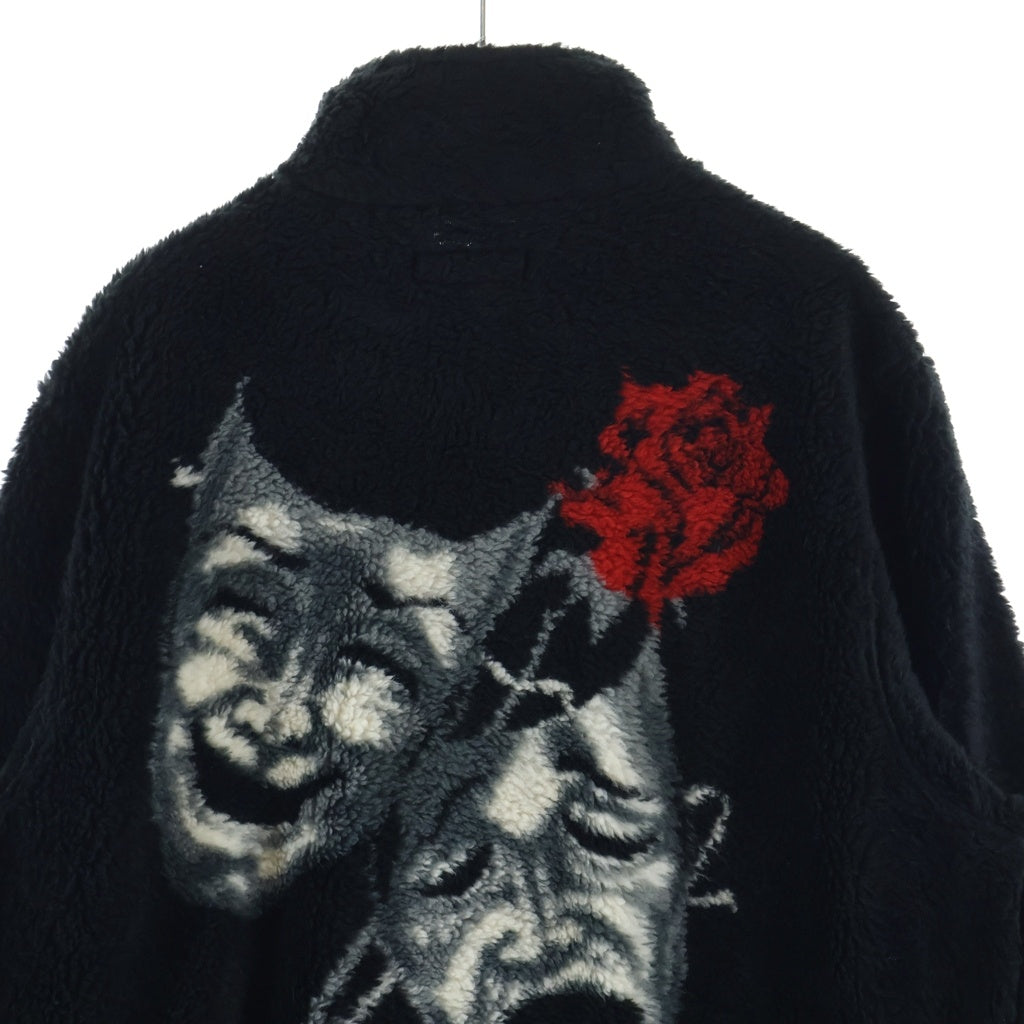 SUPREME(シュプリーム) 20SS Drama Mask Fleece Jacket ドラマ マスク フリースジャケット ブラック