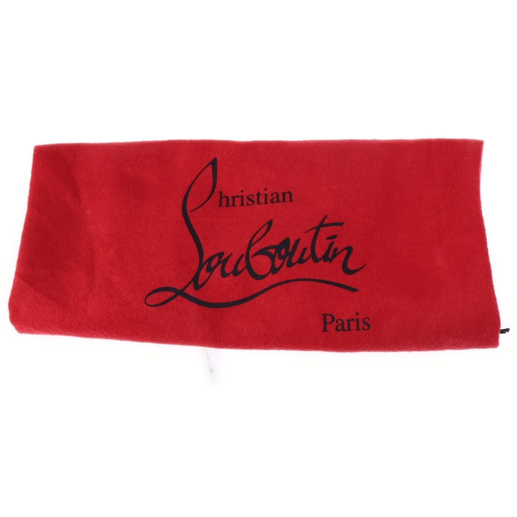 CHRISTIAN LOUBOUTIN(クリスチャンルブタン) スパイクスタッズ ウェッジソール サンダル ベージュ レディース