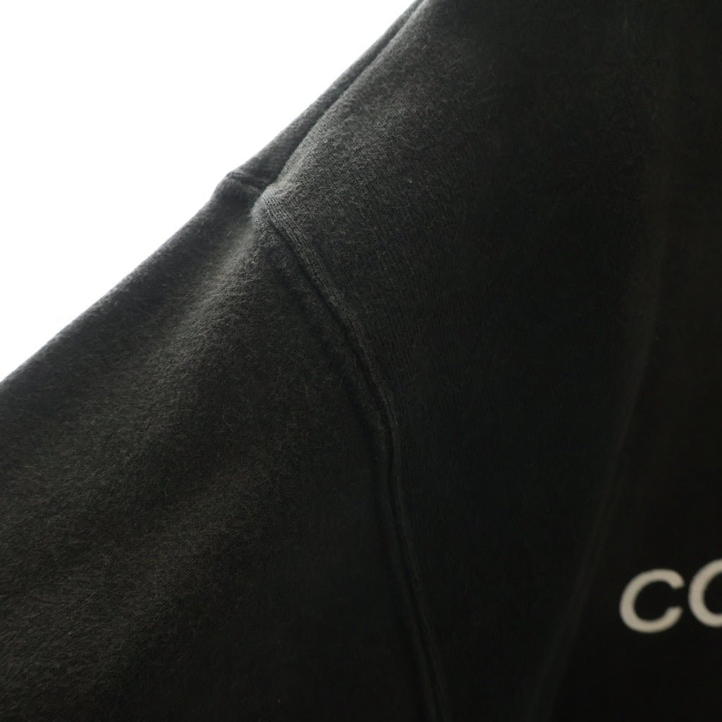 COMME des GARCONS(コムデギャルソン) CDGロゴ プリント スウェットプルオーバーパーカーフーディー ブラック SZ-T001