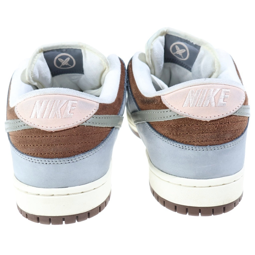 NIKE SB(ナイキエスビー) ×YUTO HORIGOME DUNK LOW PRO QS 堀米雄斗 ダンク プロ クイックストライク ローカットスニーカー ホワイト/グレー US10.5/28.5cm FQ1180-001