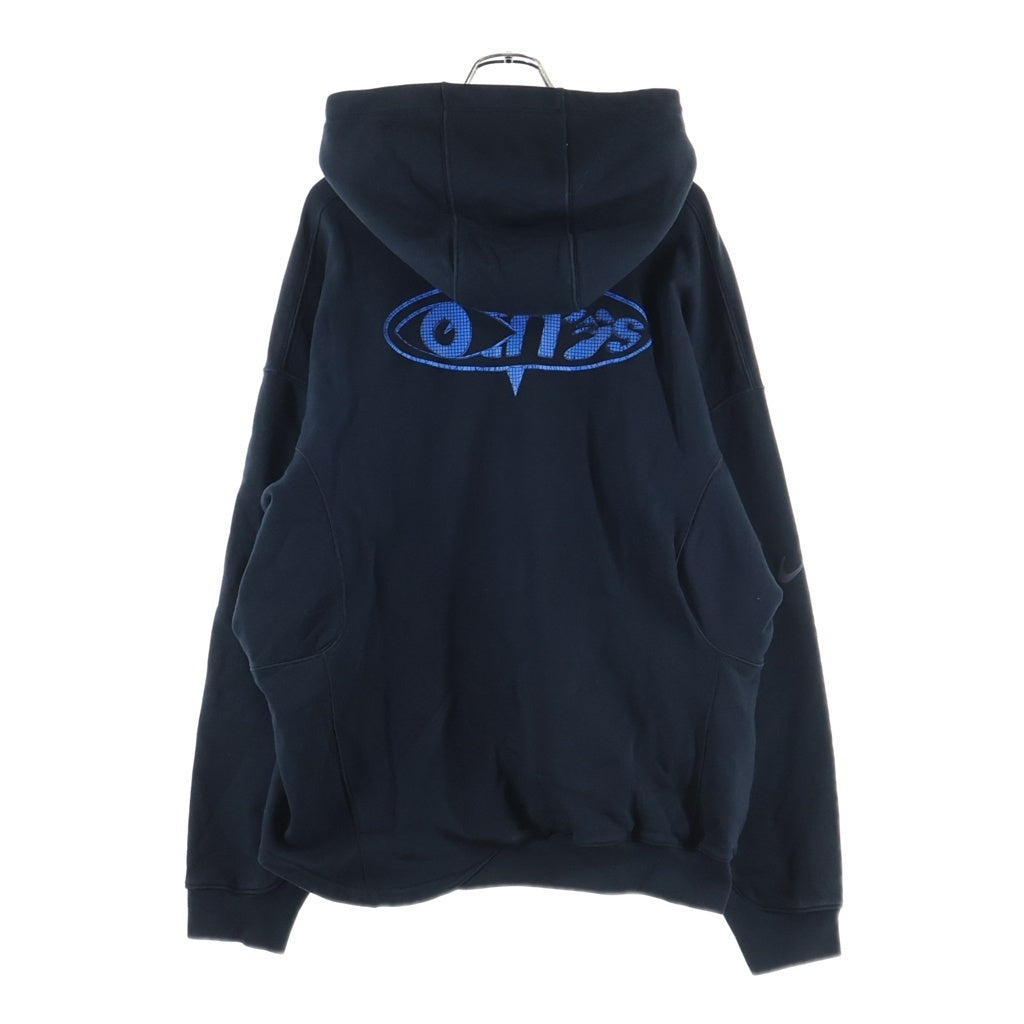 NIKE(ナイキ) ×OFF-WHITE ナイキ フリース フーディ スウェットプルオーバーパーカー ブラック DN1760-010