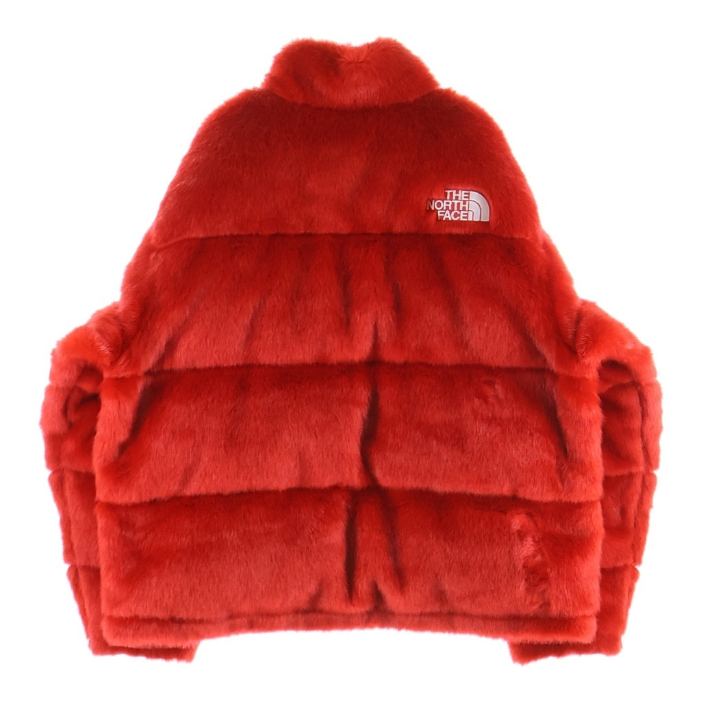SUPREME(シュプリーム) 20AW ×THE NORTH FACE Faux Fur Nuptse Jacket ノースフェイス ファー ヌプシ ダウンジャケット レッド ND92001I