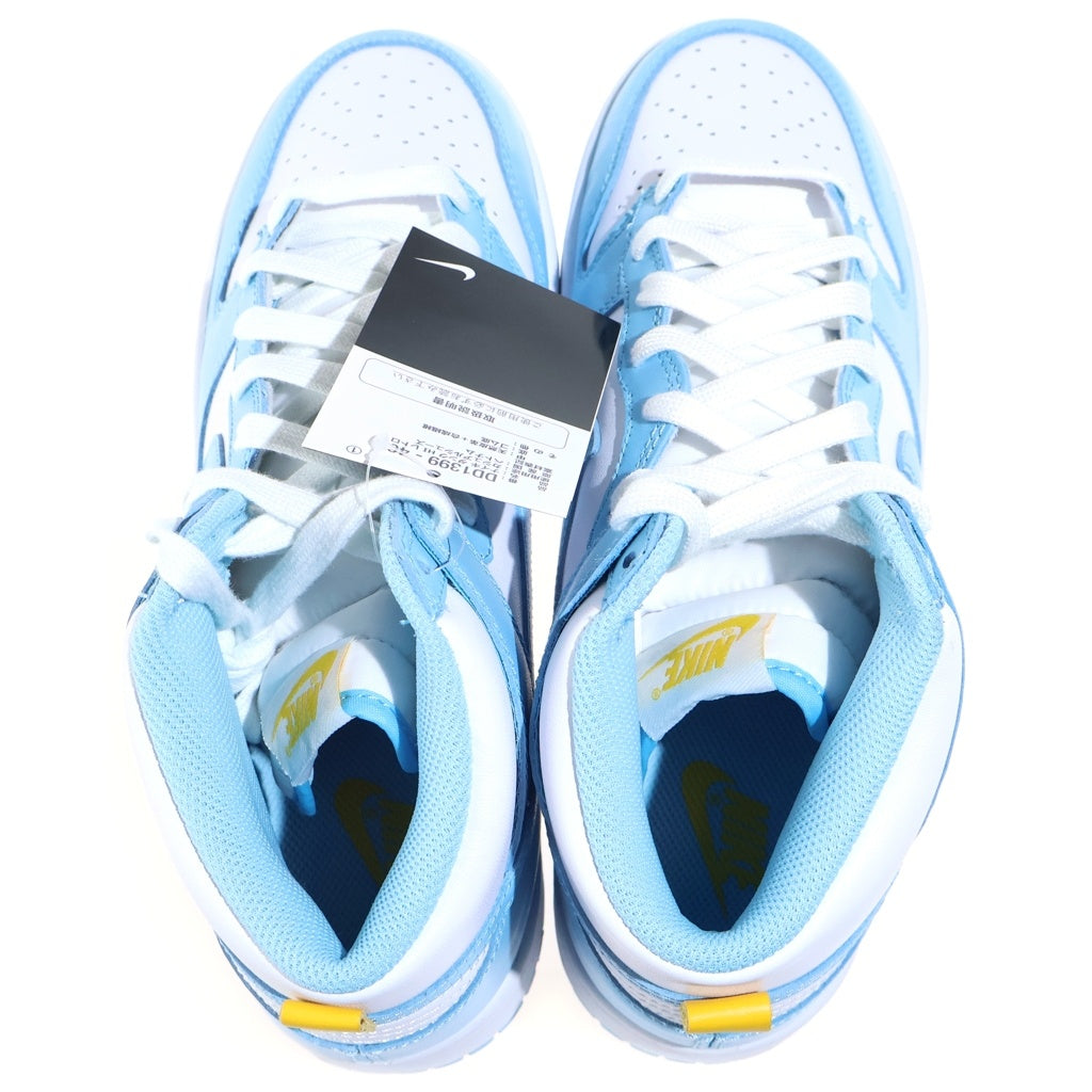 NIKE(ナイキ) DUNK HIGH BLUE CHILL ダンク ハイ ブルーチル ハイカット スニーカー ブルー/ホワイト US9/27cm DD1399-401
