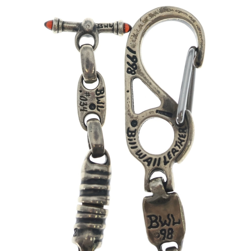 Bill Wall Leather/BWL(ビルウォールレザー) MID STAR LINK WALLET CHAIN ミッドスターリンクウォレットチェーン シルバー
