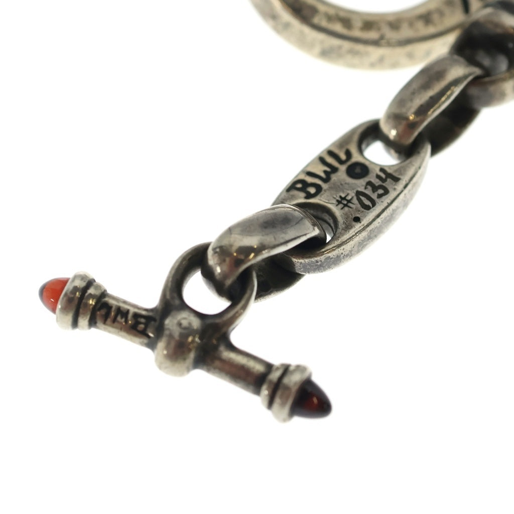Bill Wall Leather/BWL(ビルウォールレザー) MID STAR LINK WALLET CHAIN ミッドスターリンクウォレットチェーン シルバー