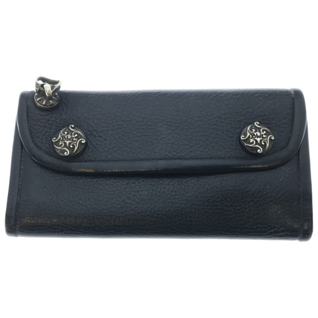 Bill Wall Leather/BWL(ビルウォールレザー) TRACKER WALLET トラッカーウォレット 長財布 ブラック