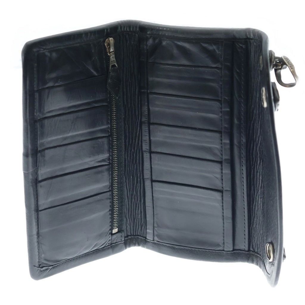 Bill Wall Leather/BWL(ビルウォールレザー) TRACKER WALLET トラッカーウォレット 長財布 ブラック