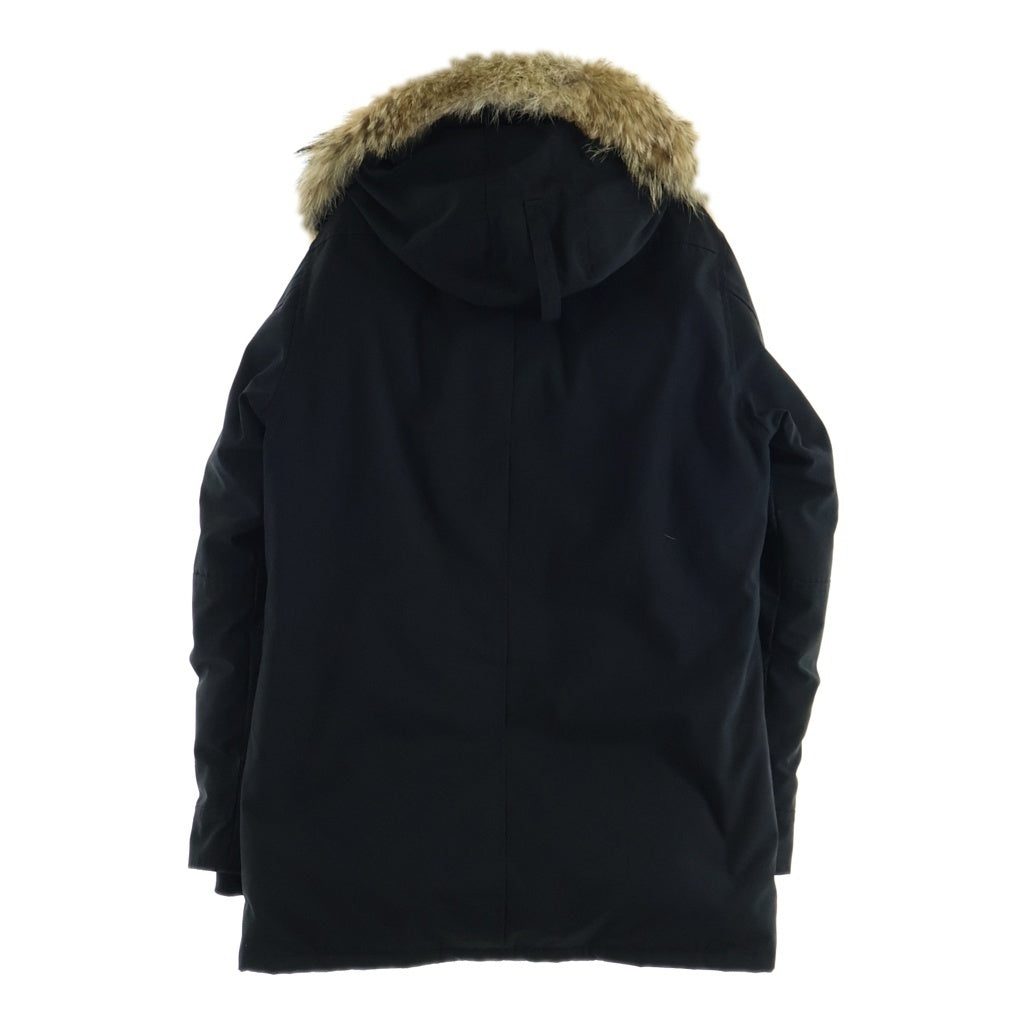 CANADA GOOSE(カナダグース) JASPER ジャスパー ファーフード付きジップアップナイロン ダウンジャケット ブラック 3438JM