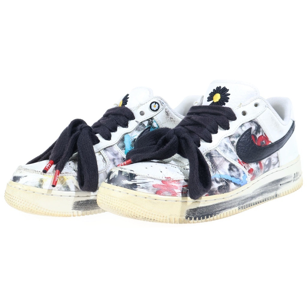 NIKE(ナイキ) ×PEACEMINUSONE AIR FORCE1 07 PARANOISE ピースマイナスワン エアフォース1 パラノイズ ローカットスニーカー ホワイト US10/28cm DD3223-100