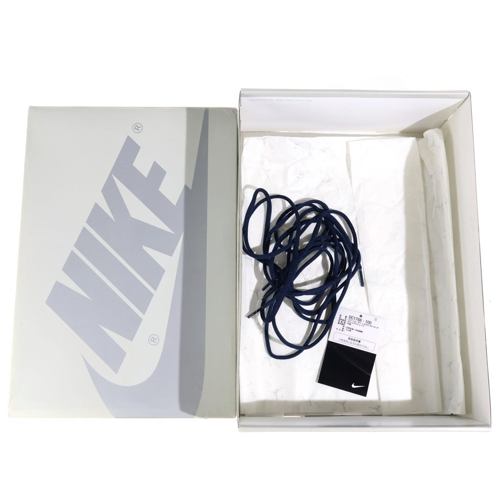 NIKE(ナイキ) AIR JORDAN 1 HIGH OG CO JP WHITE MIDNIGHT NAVY 2020 STANDARD BOX エアジョーダン1 ハイカットスニーカー ホワイト/ネイビー US10/28cm DC1788-100