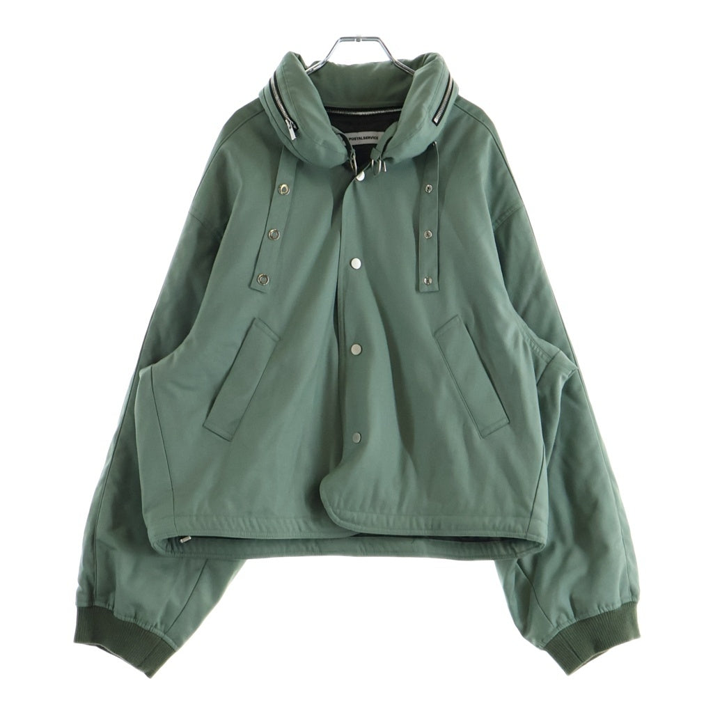 FFFPOSTALSERVICE(トリプルエフポスタルサービス) 25SS Reia Hooded Parachute Jacket レイアフードパラシュートジャケット カーキ FFFPSSS2508