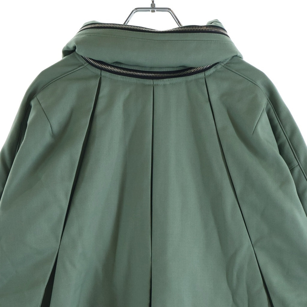 FFFPOSTALSERVICE(トリプルエフポスタルサービス) 25SS Reia Hooded Parachute Jacket レイアフードパラシュートジャケット カーキ FFFPSSS2508