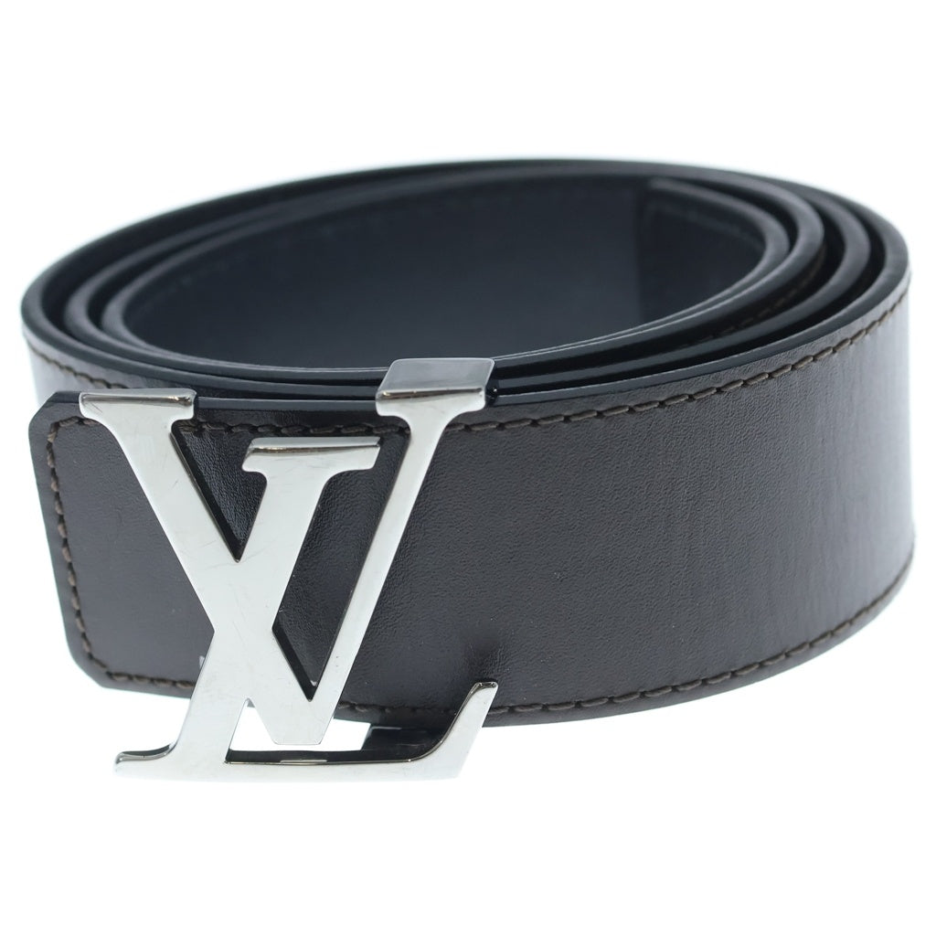 LOUIS VUITTON(ルイヴィトン) サンチュール LVイニシャル ベルト 90/36 ブラック M9887