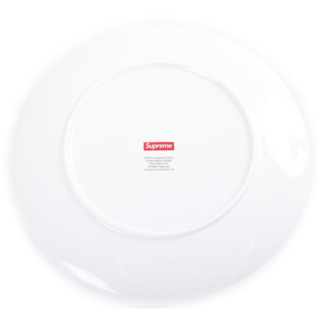 SUPREME(シュプリーム) 17AW ×AKIRA Pil Ceramic Plate アキラ ピルセラミックプレート ホワイト ■