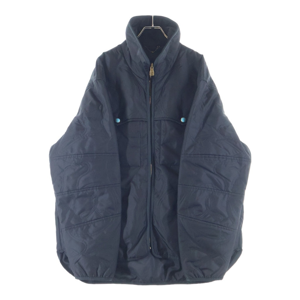 LOUIS VUITTON(ルイヴィトン) 24AW ターコイズボタン キルテッドオーバーシャツ ジャケット ブラック RM242M LKK HRB63E