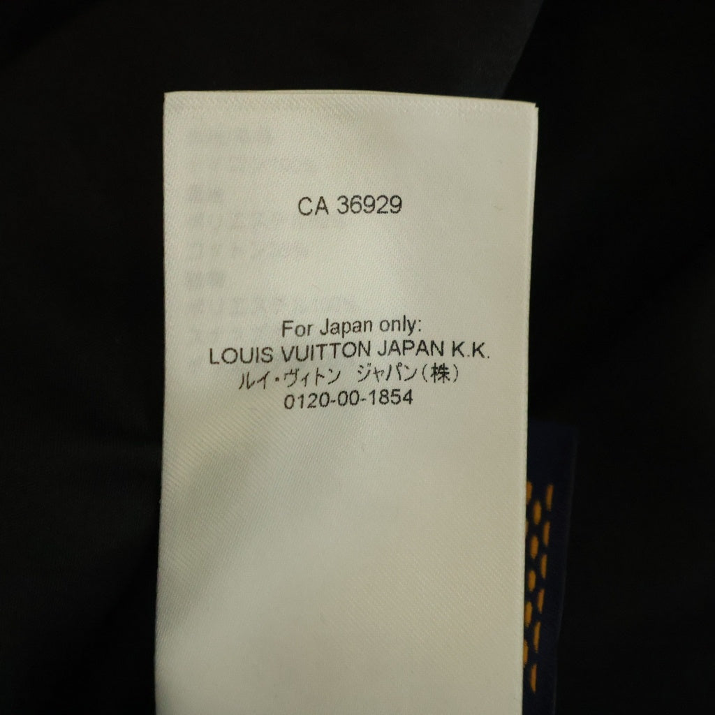 LOUIS VUITTON(ルイヴィトン) 24AW ターコイズボタン キルテッドオーバーシャツ ジャケット ブラック RM242M LKK HRB63E