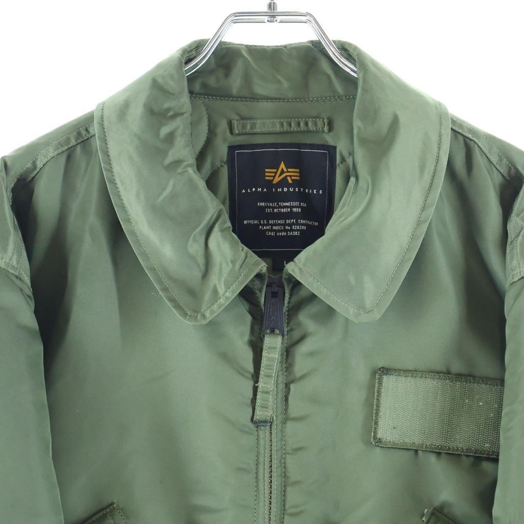 ALPHA INDUSTRIES(アルファ インダストリーズ) CWU-45/P ミリタリー フライトジャケット カーキ