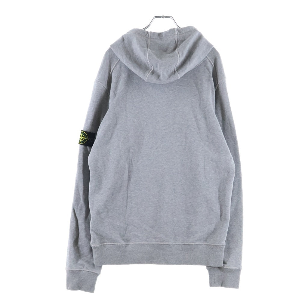 STONE ISLAND(ストーンアイランド) Hoodie ロゴワッペン プルオーバースウェットパーカー フーディー グレー 741564151