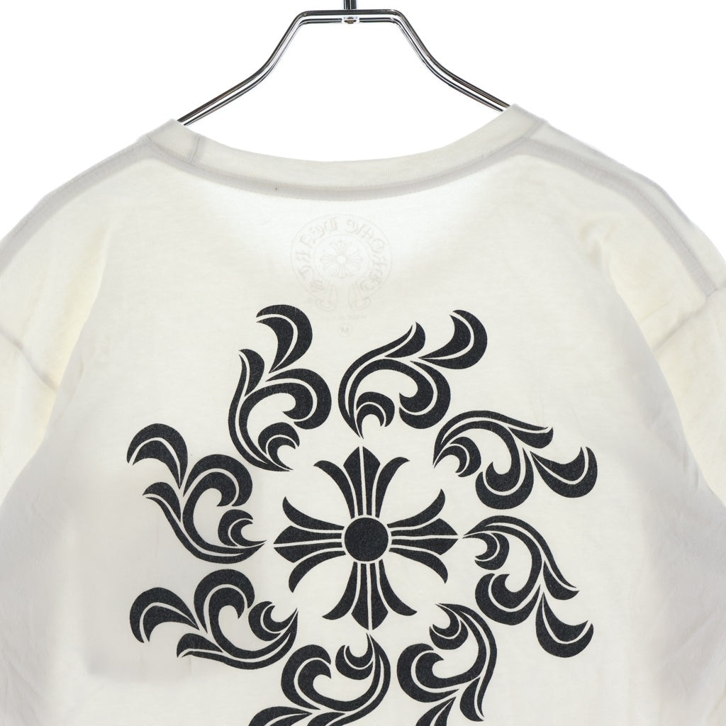 CHROME HEARTS(クロムハーツ) HONOLULU CH PLS S/S T-SHIRT ホノルル限定 バッグCHプラスプリント 半袖Tシャツ カットソー ホワイト