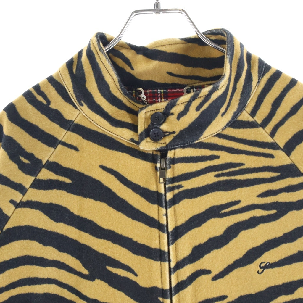 SUPREME(シュプリーム) 19AW Wool Harrington Jacket ロロピアーナ タイガー総柄 ウールハリントンジャケット ベージュ