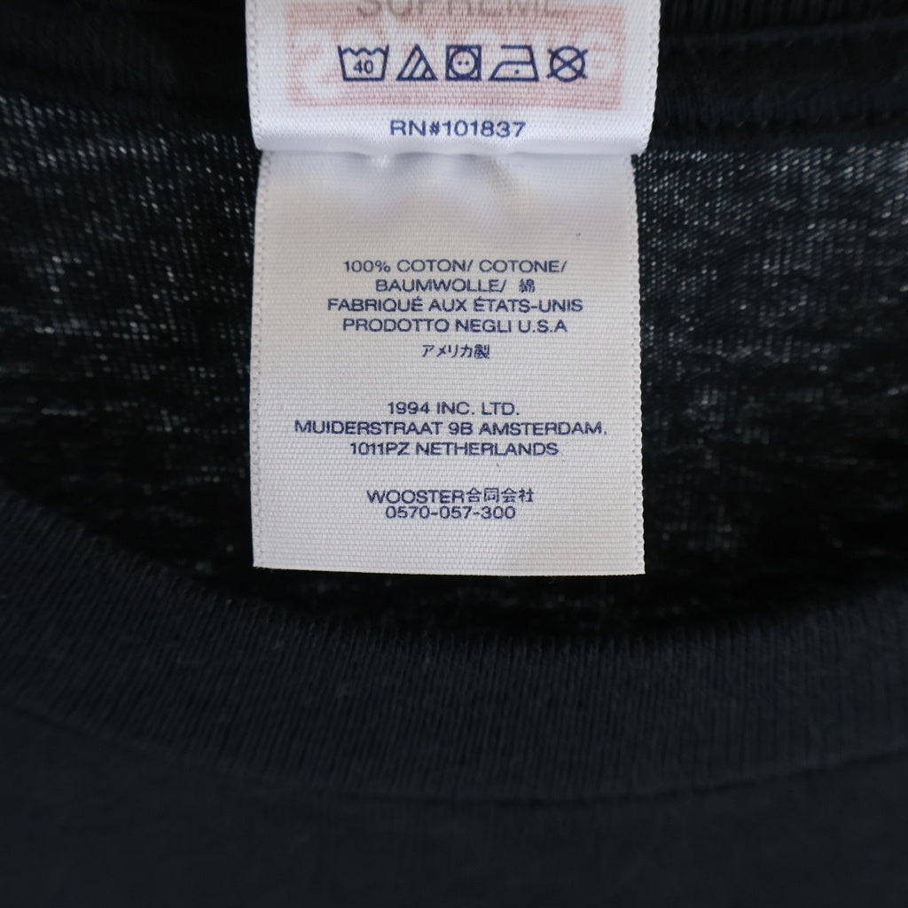 SUPREME(シュプリーム) 23AW Camacho Tee カマチョ フロントプリント 半袖Tシャツ カットソー ブラック