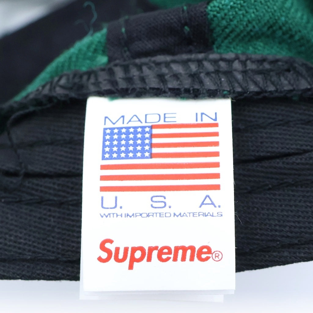 SUPREME(シュプリーム) 23AW Neil Blender Arrow 6-Panel ニール・ブレンダー アロー 6パネル ベースボールキャップ グリーン/イエロー