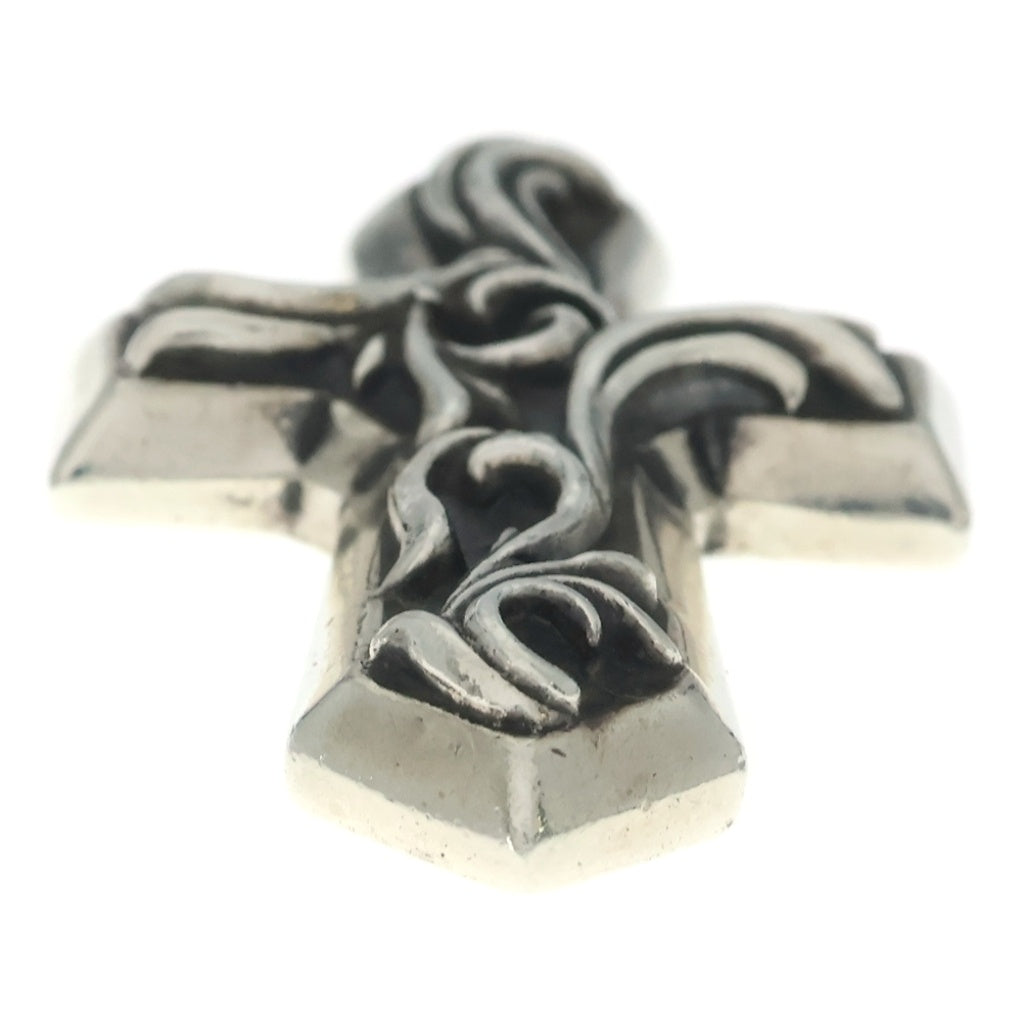 CHROME HEARTS(クロムハーツ) VULCAN CROSS スモールバルカンクロス シルバーネックレス