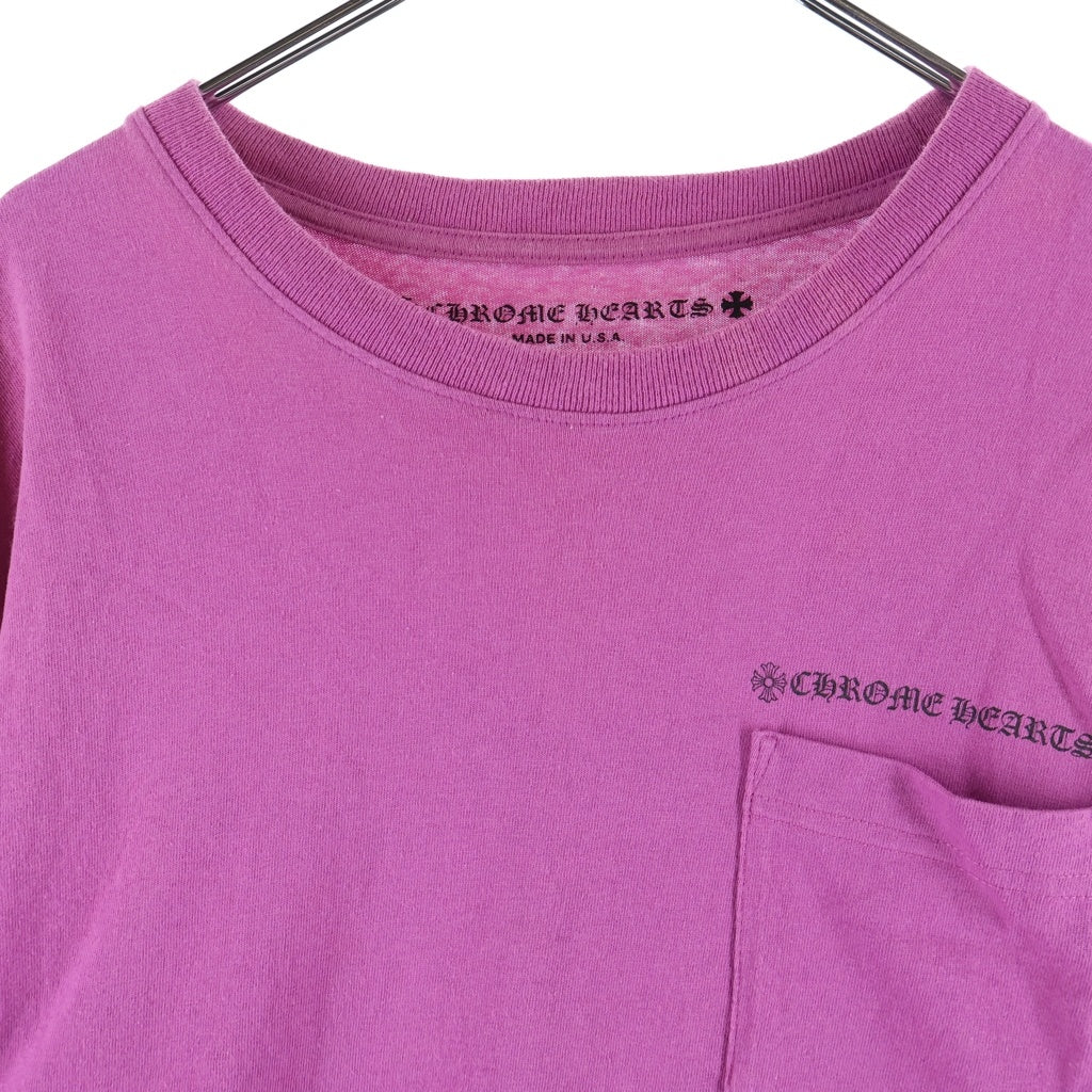 CHROME HEARTS(クロムハーツ) 21SS ×MATTY BOY PPO PHYSM L/S T-Shirt マッティボーイ フィズム 両面プリント 長袖Tシャツ カットソー パープル