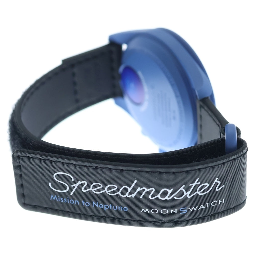 OMEGA(オメガ) ×Swatch BIOCERAMIC MoonSwatch Mission to Neptune スウォッチ バイオセラミックムーンスウォッチ ミッショントゥネプチューン 腕時計 ブルー SO33N101-108