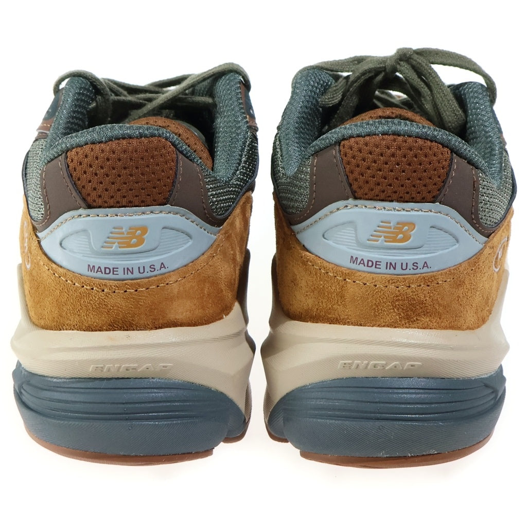 New Balance(ニューバランス) ×Carhartt WIP Workwear カーハートウィップ 990V6 ワークウェア スエードレザー ローカットスニーカー ブラウン US8/26cm M990CH6