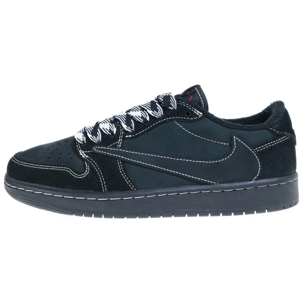 NIKE(ナイキ) ×TRAVIS SCOTT AIR JORDAN1 LOW OG SP トラヴィススコット エアジョーダン1 ブラックファントム ローカットスニーカー ブラック US7.5/25.5cm DM7866-001