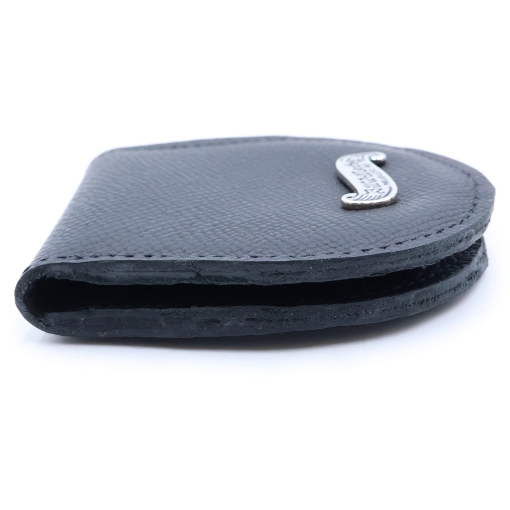 Bill Wall Leather/BWL(ビルウォールレザー) ×BEAMS シルバーバナープレート レザー コインケース ブラック
