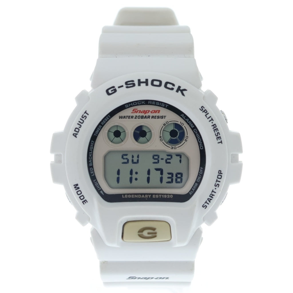 CASIO G-SHOCK(カシオ ジーショック) ×SNAP-ON 105 ANNIVERSARY スナップオン 105周年モデル デジタルウォッチ 腕時計 ホワイト C-MGSA7-306