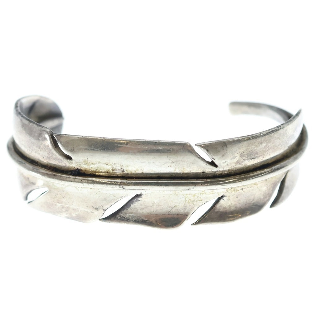 JAM HOME MADE(ジャムホームメイド) NAKE FEATHER BANGLE ネイクフェザーバングル シルバー
