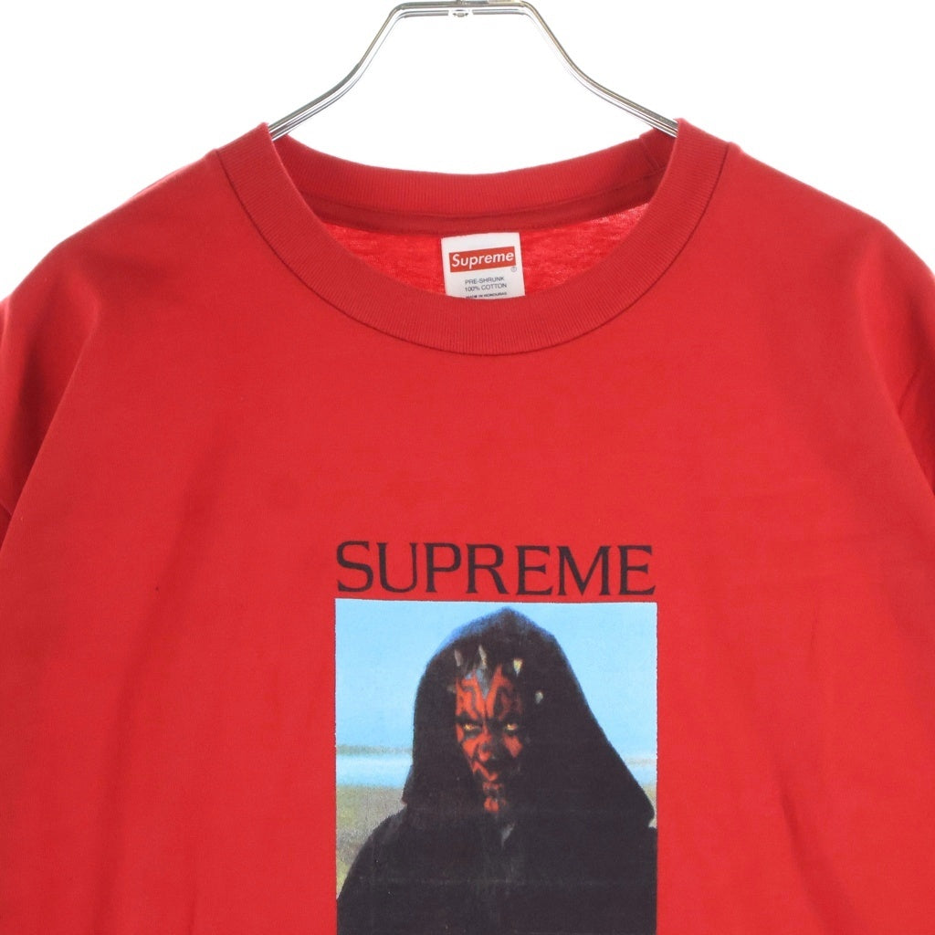 SUPREME(シュプリーム) 26ss Sith Tee シス フロントプリント 半袖Tシャツ カットソー レッド