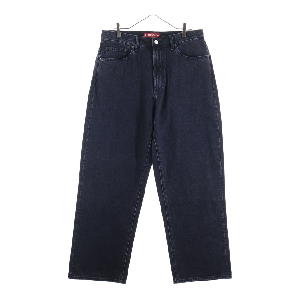 SUPREME(シュプリーム) 26AW Baggy Jean バギージーンズ ジッパーフライ ワイドデニムパンツ ブラック