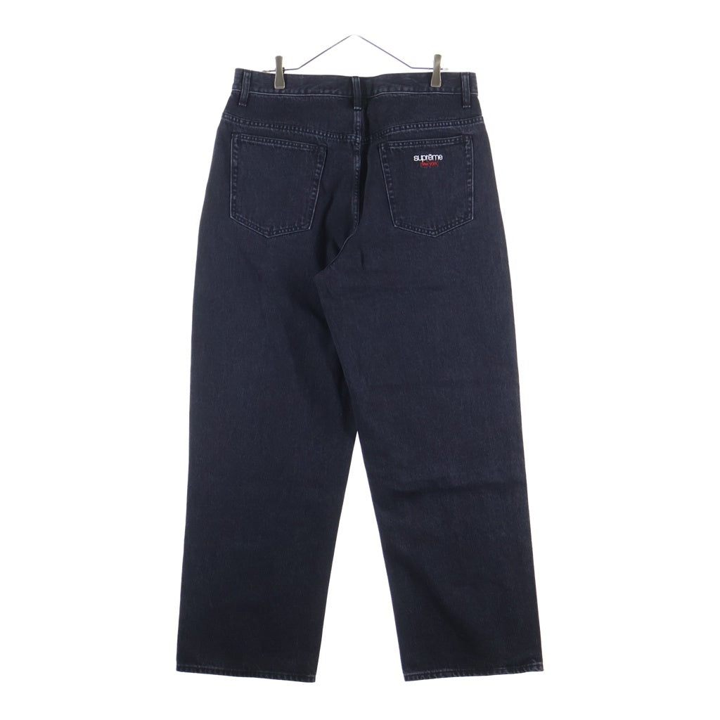 SUPREME(シュプリーム) 26AW Baggy Jean バギージーンズ ジッパーフライ ワイドデニムパンツ ブラック