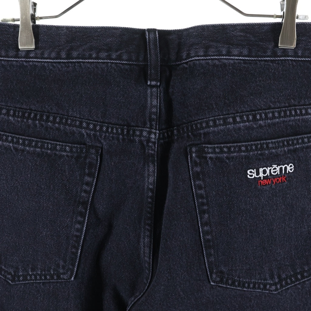 SUPREME(シュプリーム) 26AW Baggy Jean バギージーンズ ジッパーフライ ワイドデニムパンツ ブラック