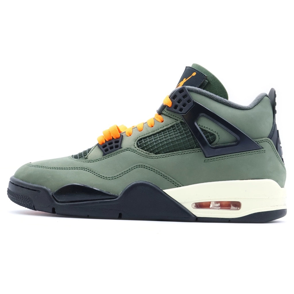 NIKE(ナイキ) ×UNDEFEATED AIR JORDAN 4 RETRO DEEP GREEN アンディフィーテッド エアジョーダン4 レトロ ディープグリーン ハイカットスニーカー カーキ US10.5/28.5cm IB1519-200