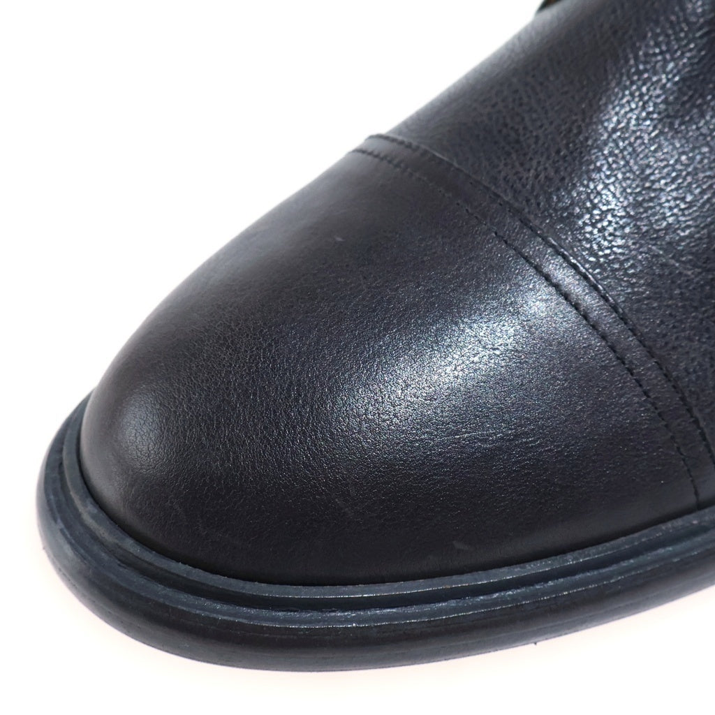 Paul Smith(ポールスミス) レースアップ レザー ウール ハイカットブーツ 8 ブラウン