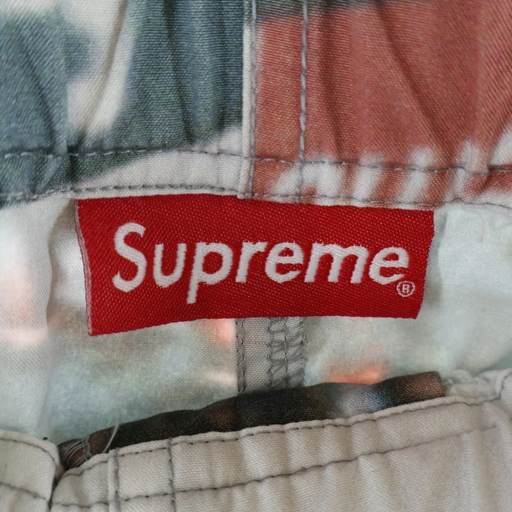 SUPREME(シュプリーム) 19SS Grand Prix Belted Short グランプリ グラフィックデザイン ベルテッド ハーフ ショートパンツ マルチ