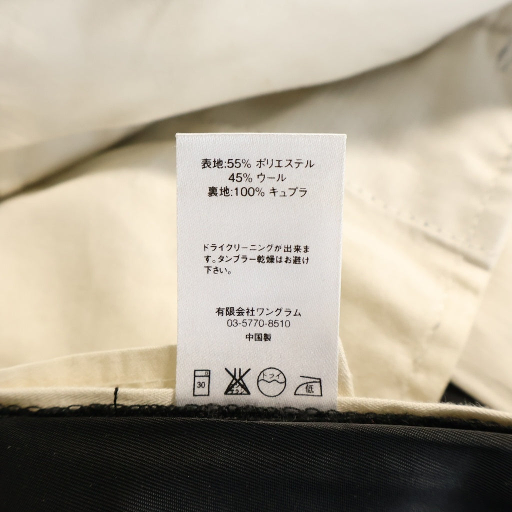 SUPREME(シュプリーム) 16AW Pleated Trouser プリーツドトラウザー パンツ スラックス ブラック