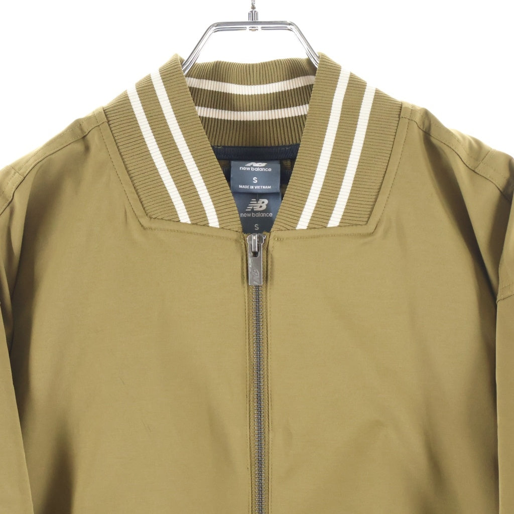 New Balance(ニューバランス) Shohei 2in1 Varsity Jacket 大谷翔平 2イン1 バーシティジャケット スタジアムジャケット ベージュ MJ62H96U