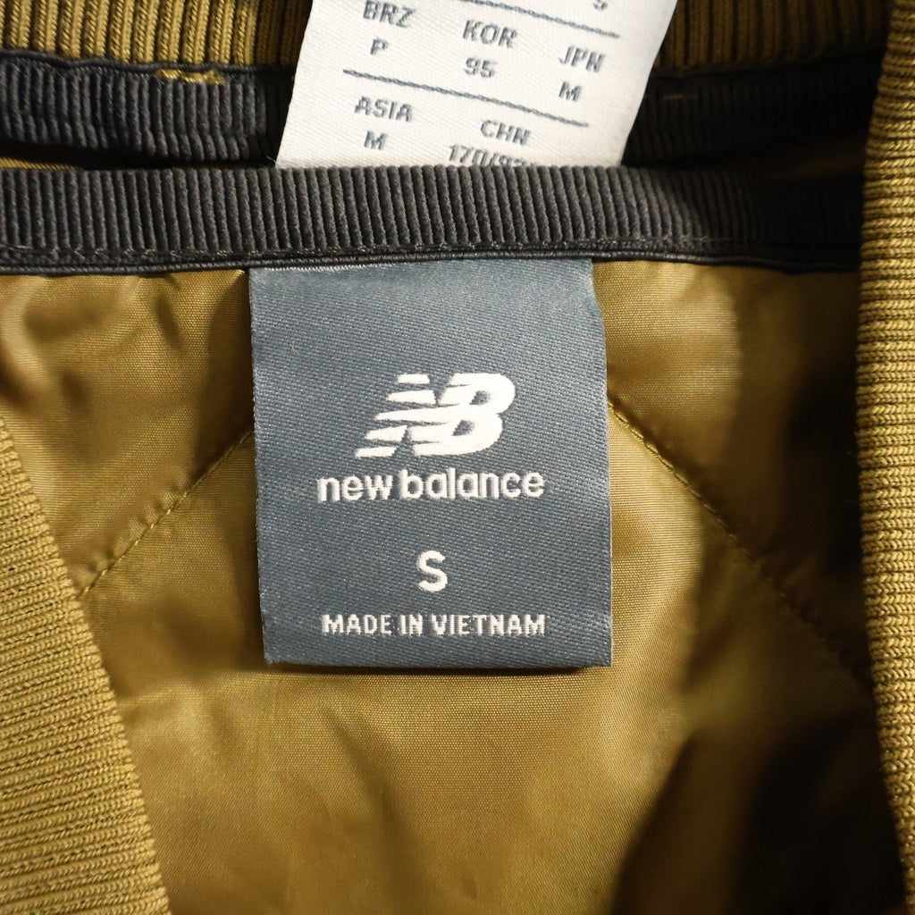 New Balance(ニューバランス) Shohei 2in1 Varsity Jacket 大谷翔平 2イン1 バーシティジャケット スタジアムジャケット ベージュ MJ62H96U