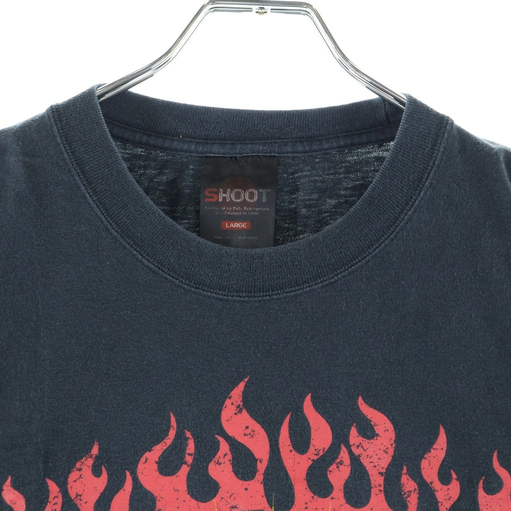 VINTAGE(ヴィンテージ) 00s HATEBREED SUPREMACY ヘイトブリード シュープレマシー 両面プリント 半袖Tシャツカットソー ブラック