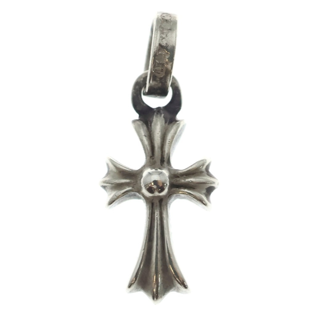 CHROME HEARTS(クロムハーツ) CRS BBYFAT P DMND ベイビーファットクロス PAVEダイヤ ペンダントトップ シルバーBCA234