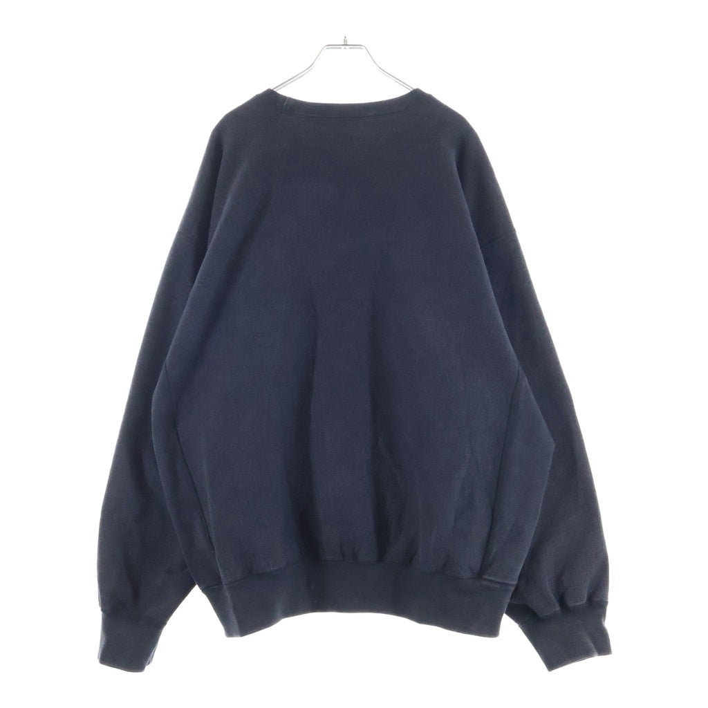 SUPREME(シュプリーム) 25SS Washed Box Logo Crewneck ウォッシュド加工 ボックスロゴ クルーネック スウェット トレーナー ブラック