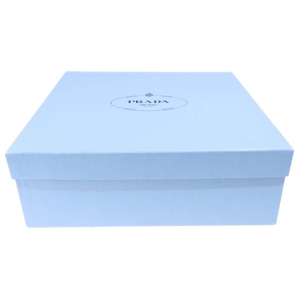 PRADA(プラダ) RE-NYLON リナイロン レースアップ レザー ハイカットブーツ 35 ブラック 1T782M